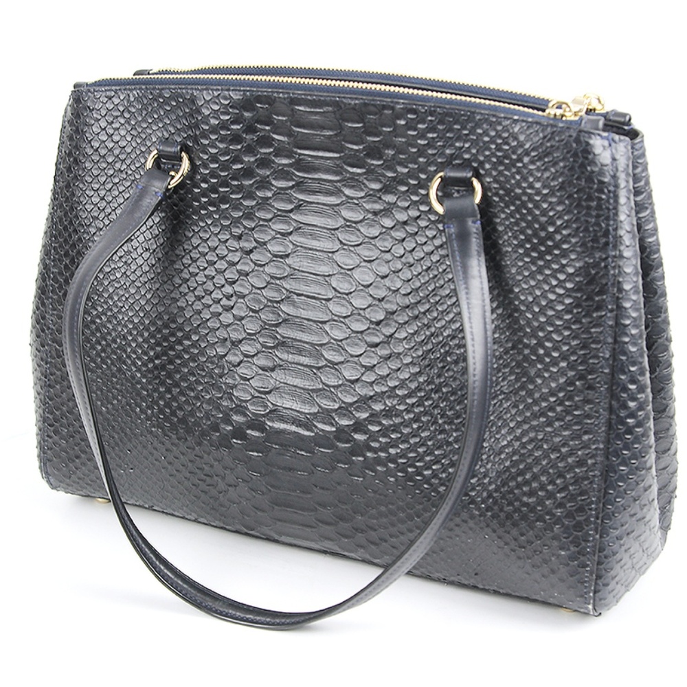 COACH Exotic Leather‎ Stanton Carryall Handbag 5215 - Picture 2 of 7